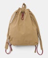 EARTH MADE｜撥水NYLON*PARACORD KNAPSACK(撥水ナイロンナップサック) [[48-1581]]