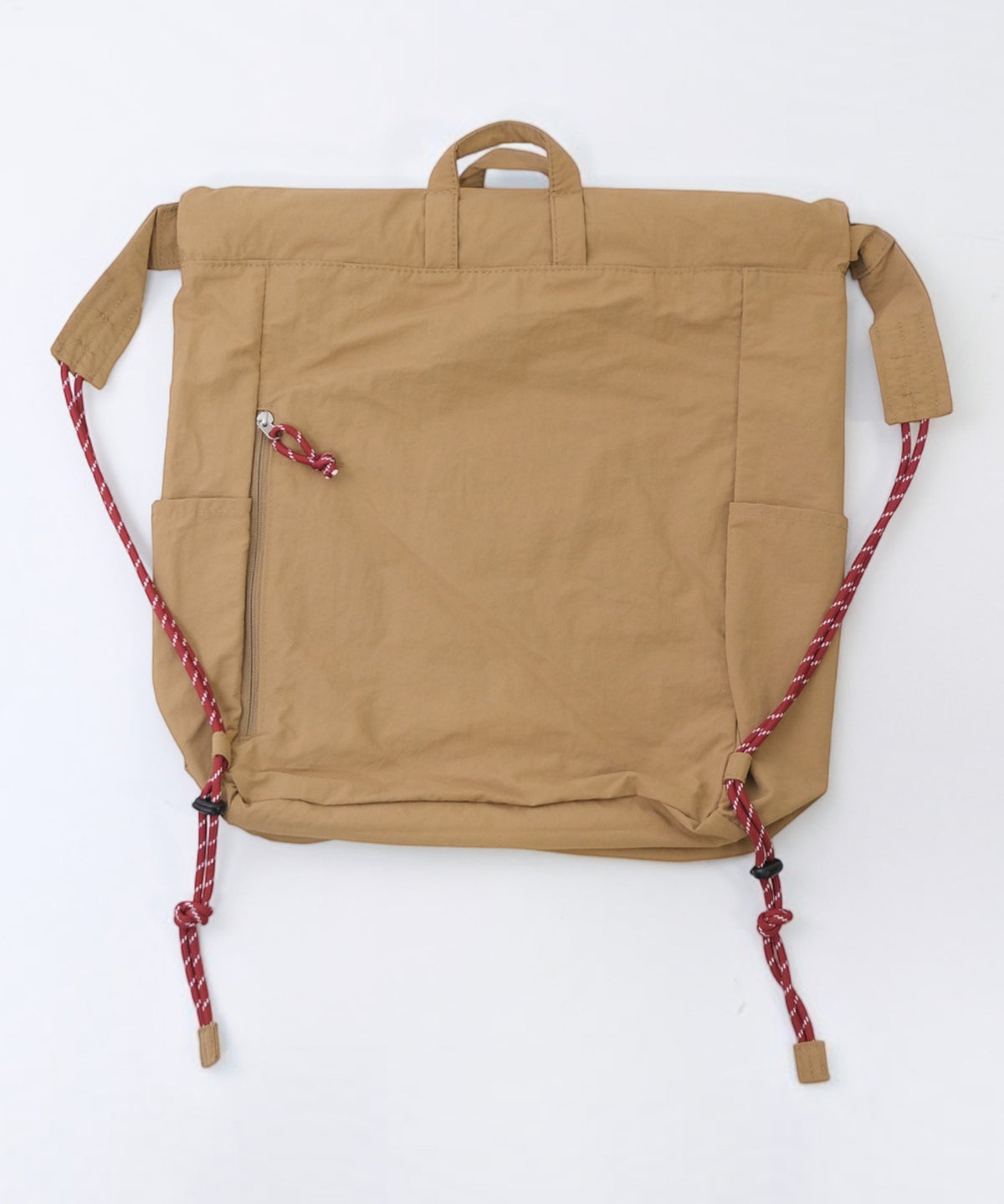 EARTH MADE｜撥水NYLON*PARACORD KNAPSACK(撥水ナイロンナップサック) [[48-1581]]