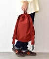 EARTH MADE｜撥水NYLON*PARACORD KNAPSACK(撥水ナイロンナップサック) [[48-1583]][C]