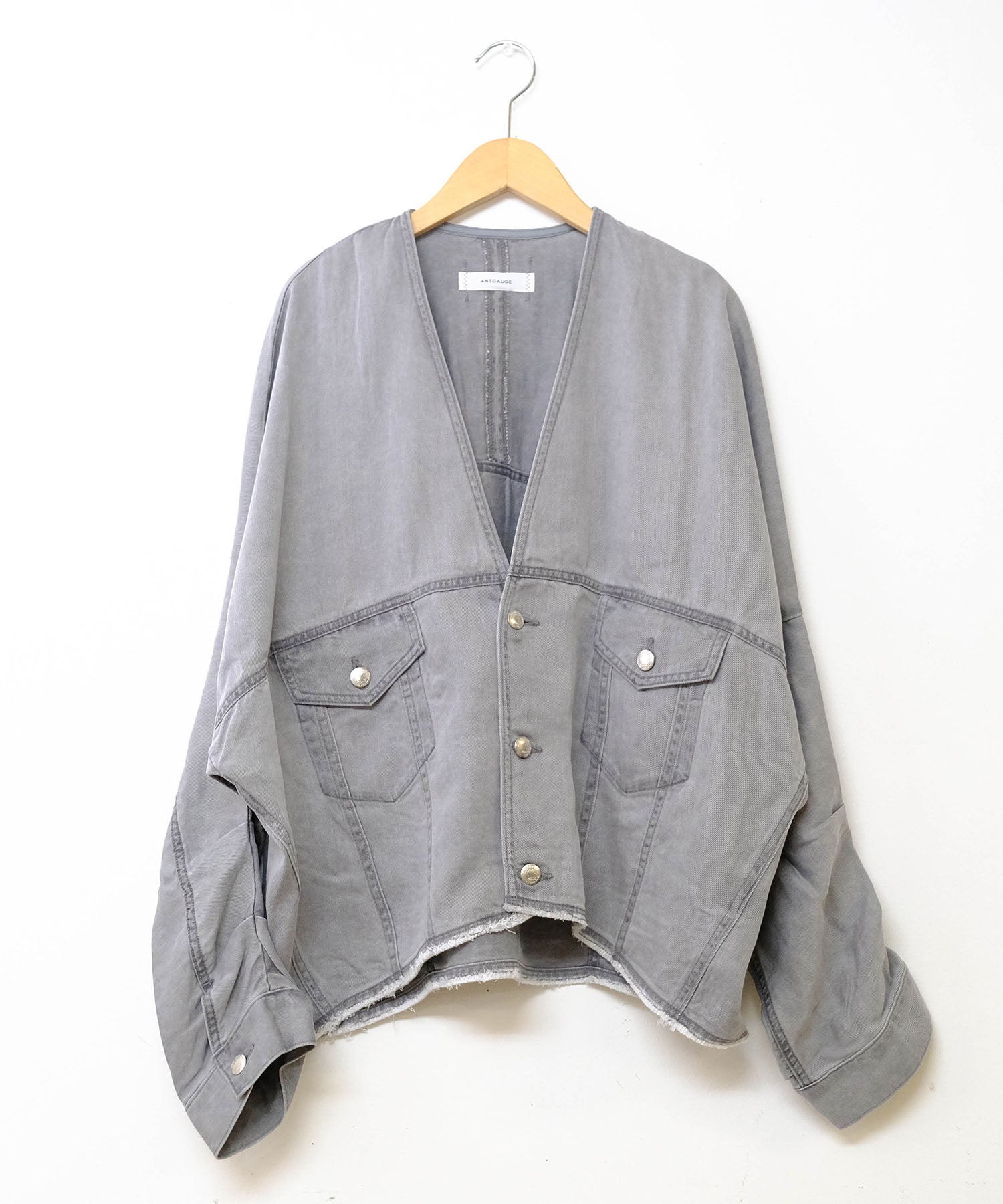 ANTGAUGE｜VネックカラーGジャン [[AA799]][C] | ma28 ONLINE STORE