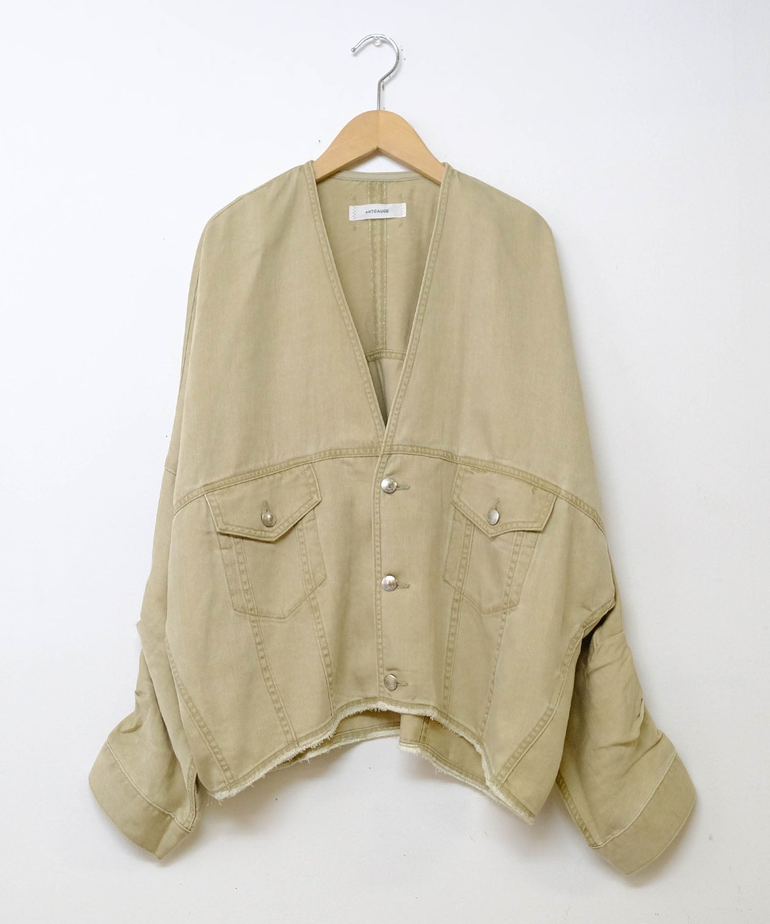 ANTGAUGE｜VネックカラーGジャン [[AA799]][C] | ma28 ONLINE STORE