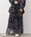 HUMS｜チェックロングスカート [[710262]][C]