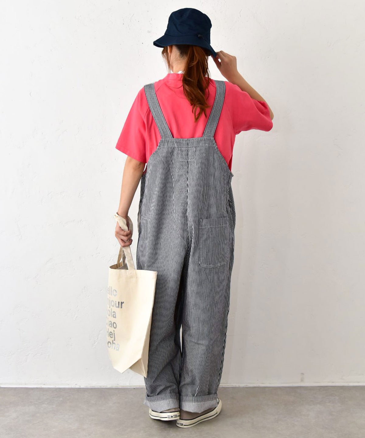 NATURAL LAUNDRY｜10ozデニムタックオーバーオール [[7264P007]][C]