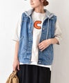 IN THE MARKET｜フード付きベスト [[97040623]][C]