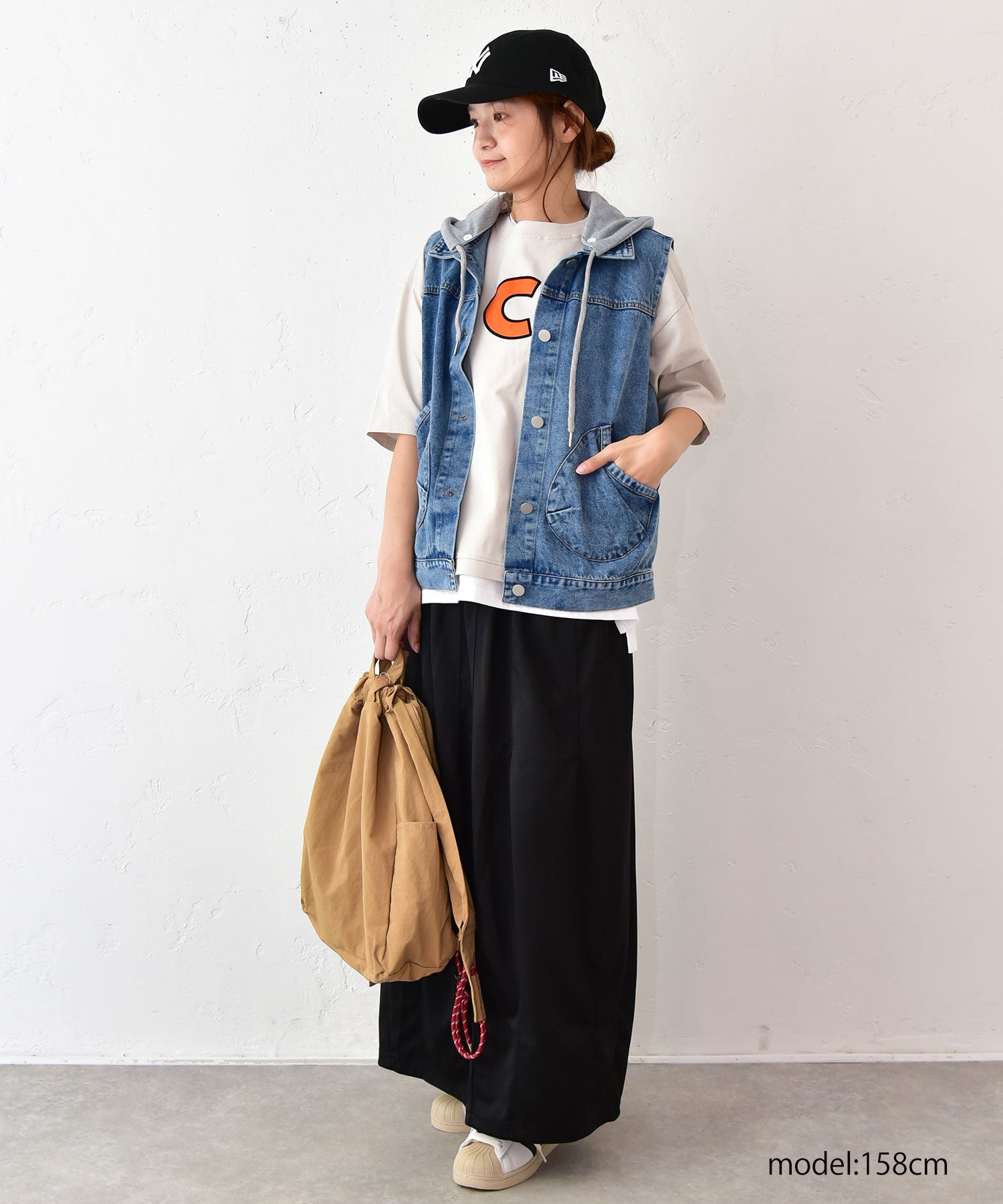 IN THE MARKET｜フード付きベスト [[97040623]][C] | ma28 ONLINE STORE