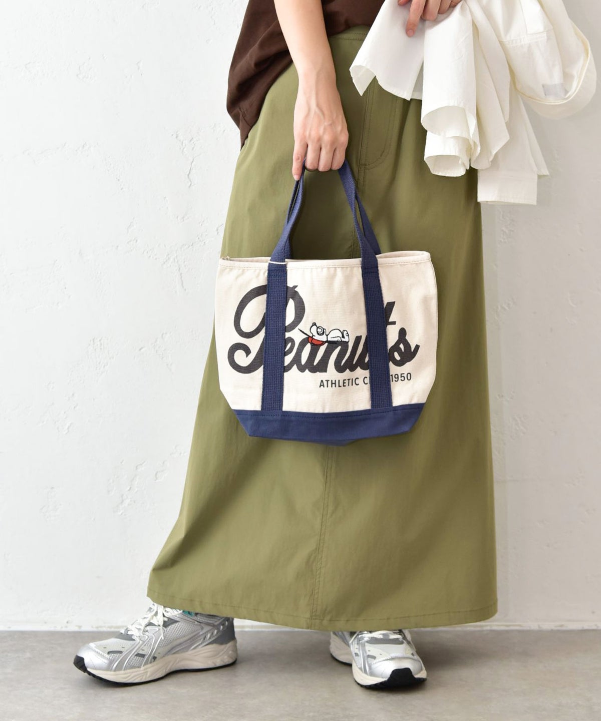 CUBE SUGAR｜キャンバス PEANUTSトートBAG [[16048041]][C]