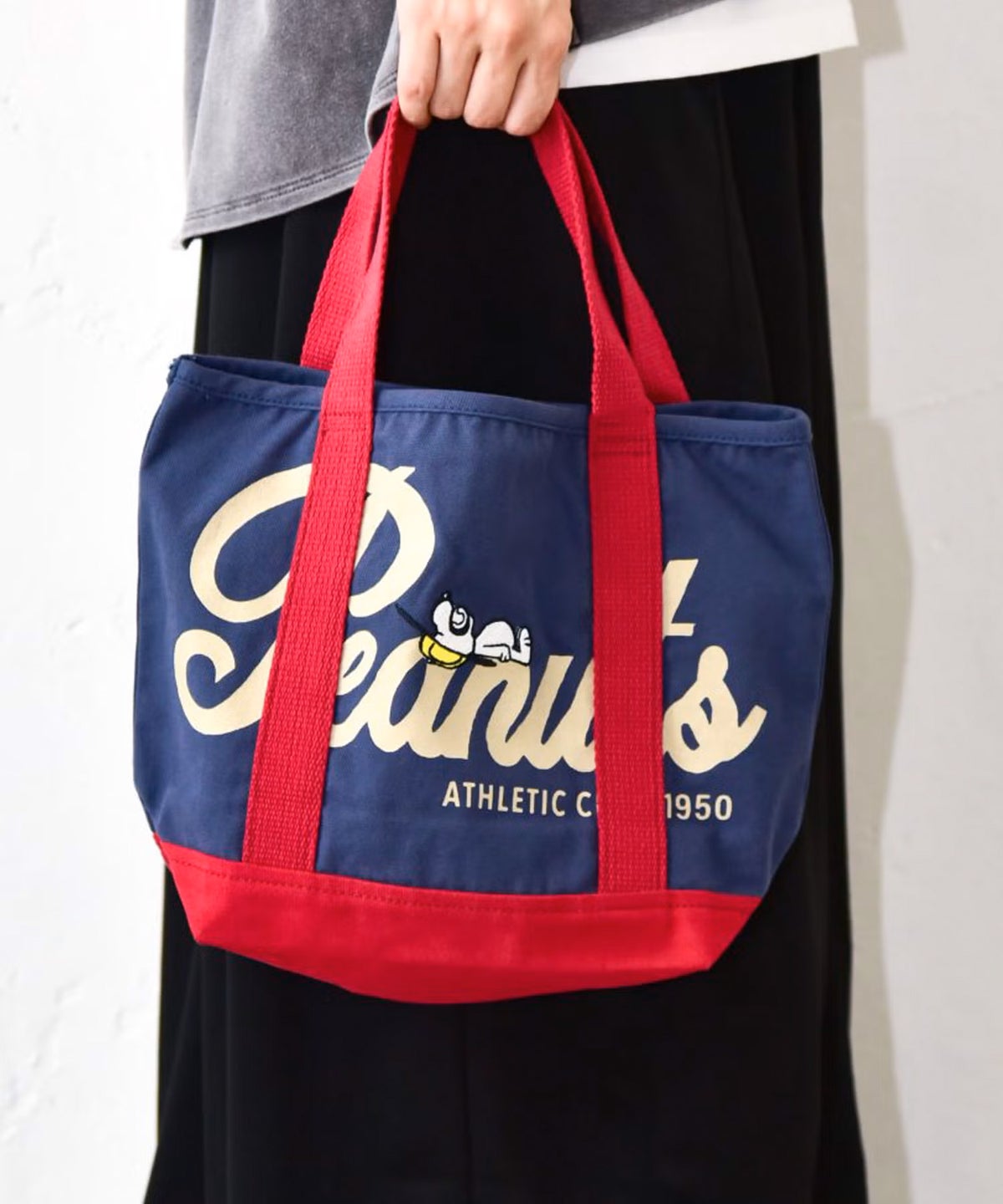 CUBE SUGAR｜キャンバス PEANUTSトートBAG [[16048041]][C]