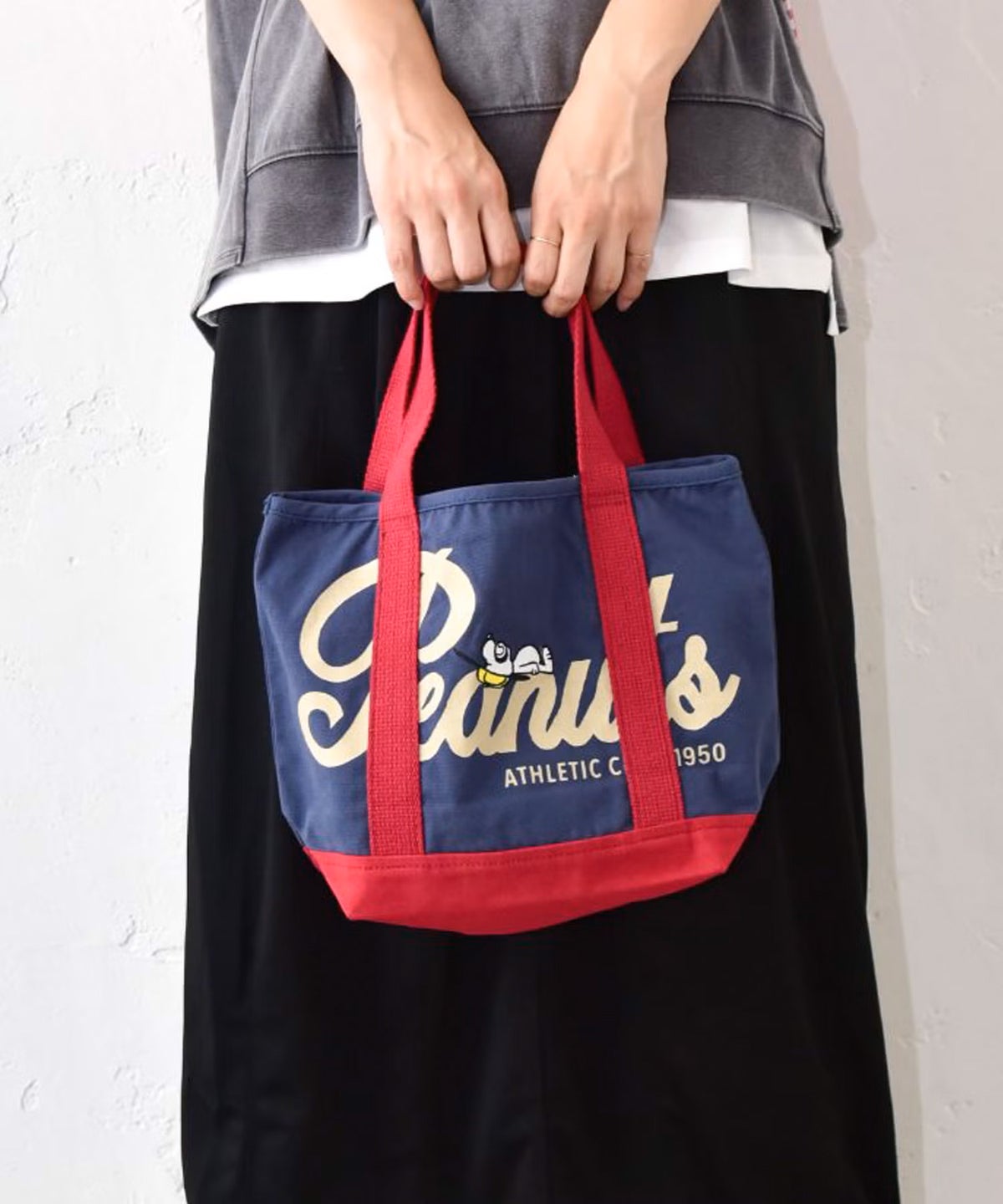 CUBE SUGAR｜キャンバス PEANUTSトートBAG [[16048041]][C]