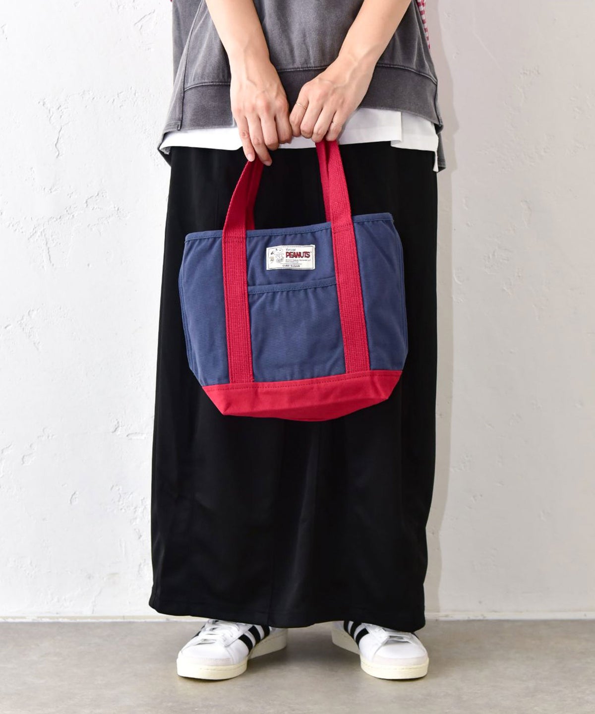 CUBE SUGAR｜キャンバス PEANUTSトートBAG [[16048041]][C]