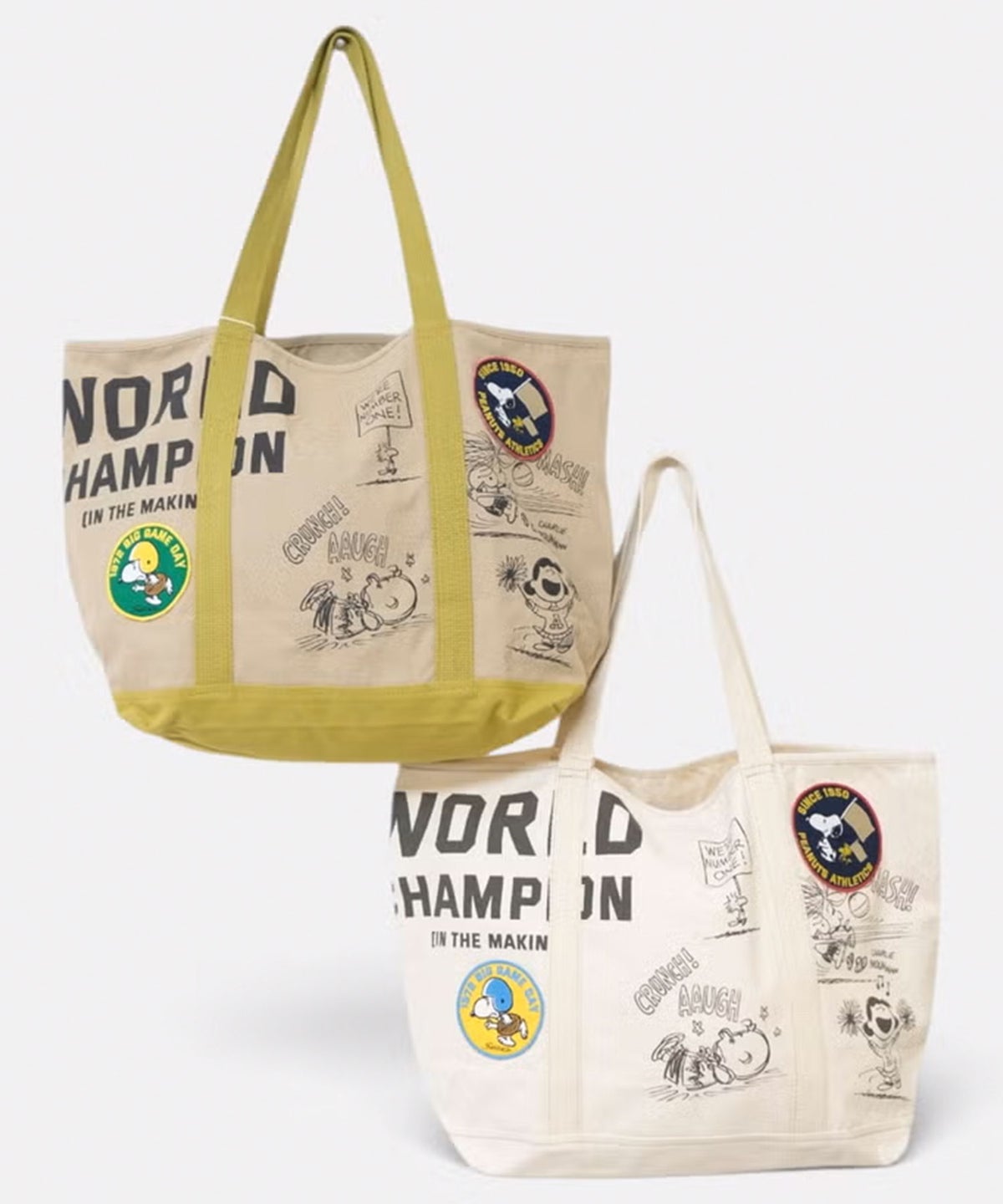  CUBE SUGAR｜キャンバス PEANUTS BIGトートBAG [[16048042]][C]