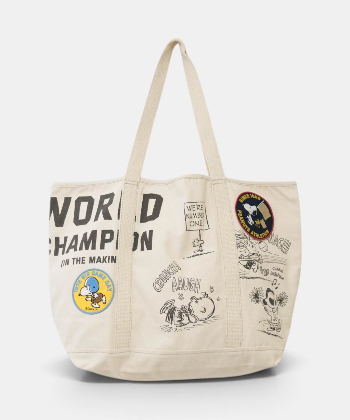  CUBE SUGAR｜キャンバス PEANUTS BIGトートBAG [[16048042]][C]