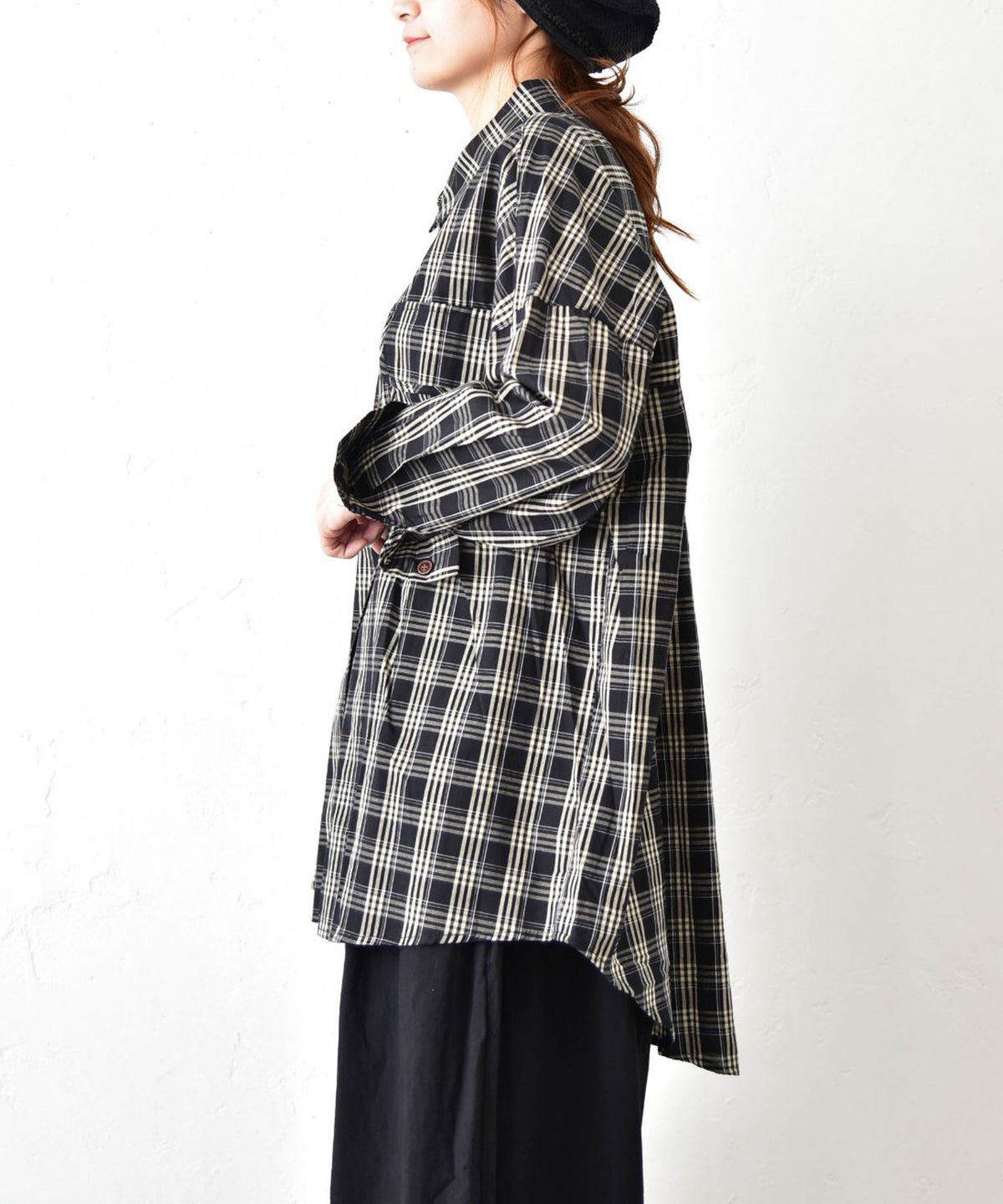  hagumu｜チェックシャツ [[41140623]][C]