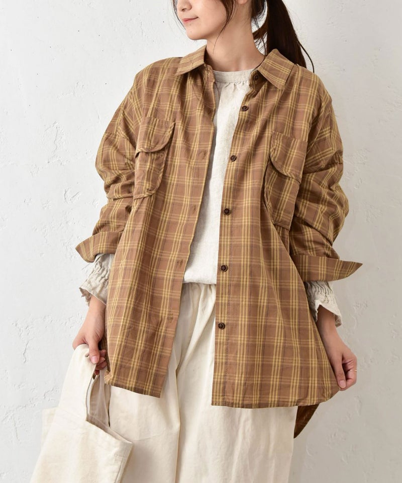  hagumu｜チェックシャツ [[41140623]][C]