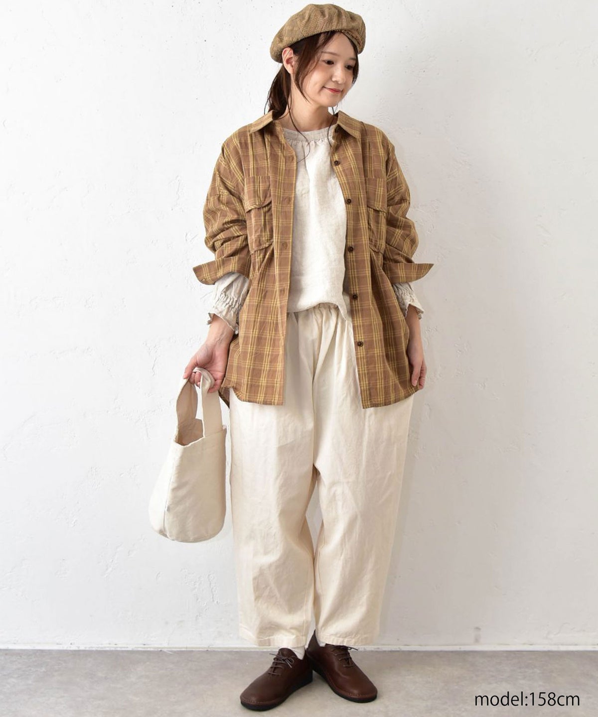  hagumu｜チェックシャツ [[41140623]][C]