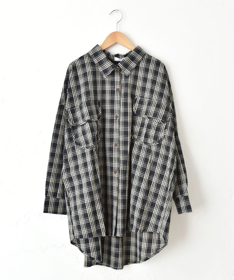  hagumu｜チェックシャツ [[41140623]][C]