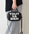 Ampersand｜LOGO leather tpte bag S [[ER26-A86]][C]　