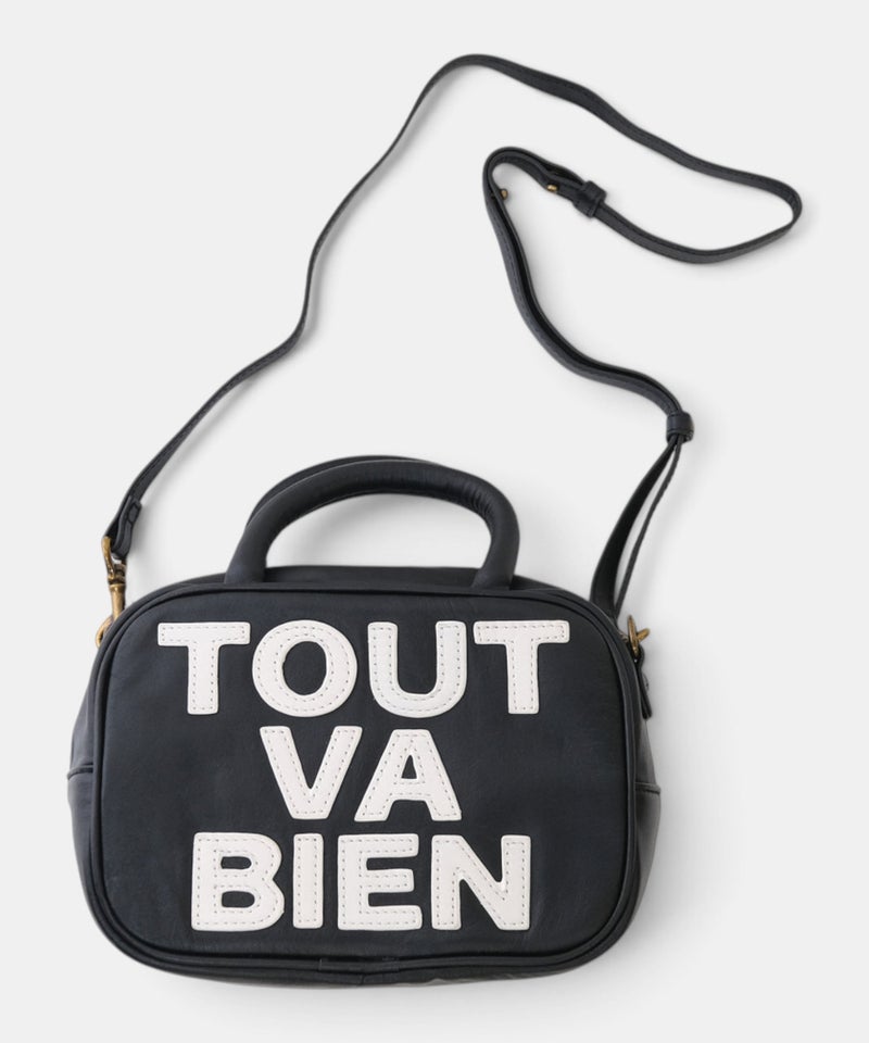 Ampersand｜LOGO leather tpte bag S [[ER26-A86]][C]　