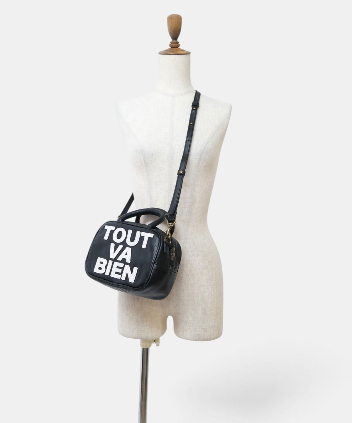 Ampersand｜LOGO leather tpte bag S [[ER26-A86]][C]　