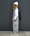 Our.｜ストレッチ入りグレーデニムオーバーオール [[Our-022-2]][C]