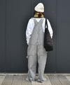 Our.｜ストレッチ入りグレーデニムオーバーオール [[Our-022-2]][C]