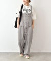 Our.｜ストレッチ入りグレーデニムオーバーオール [[Our-022-2]][C]