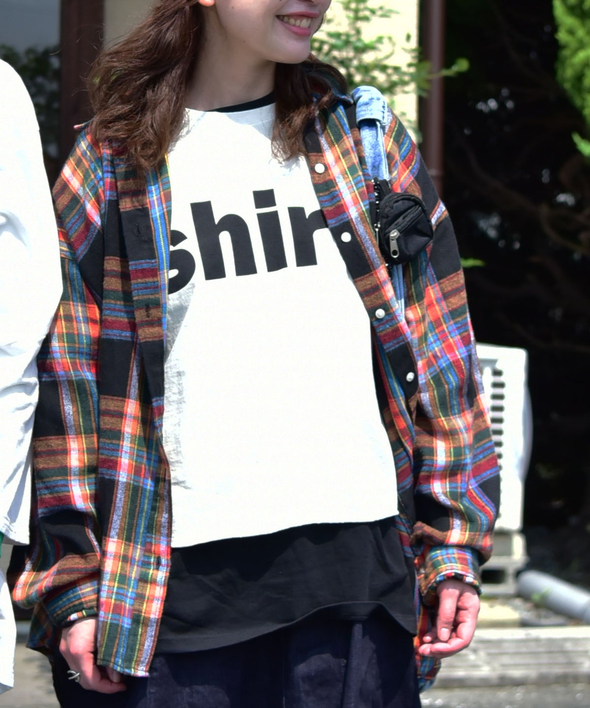  IN THE MARKET｜7分袖ロゴプリントTee [[C-2625]][C]