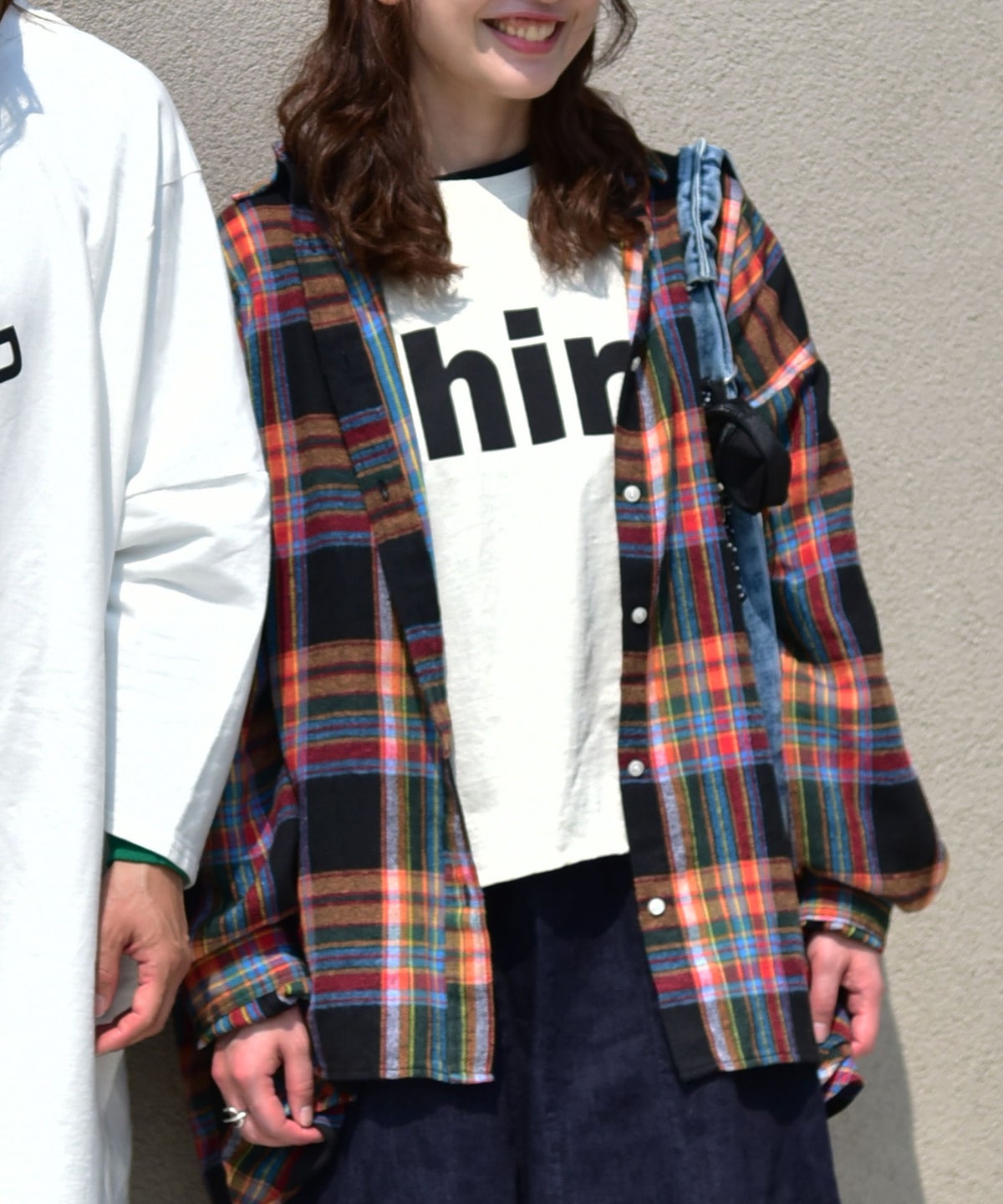  IN THE MARKET｜7分袖ロゴプリントTee [[C-2625]][C]