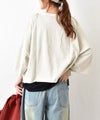  IN THE MARKET｜7分袖ロゴプリントTee [[C-2625]][C]