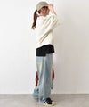  IN THE MARKET｜7分袖ロゴプリントTee [[C-2625]][C]