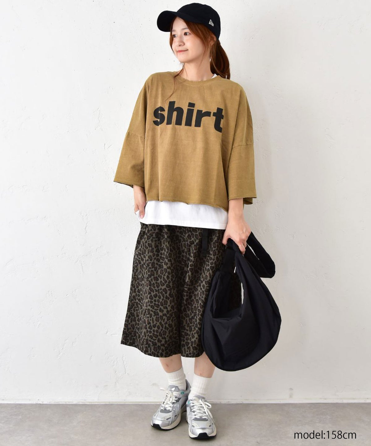  IN THE MARKET｜7分袖ロゴプリントTee [[C-2625]][C]