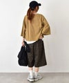  IN THE MARKET｜7分袖ロゴプリントTee [[C-2625]][C]