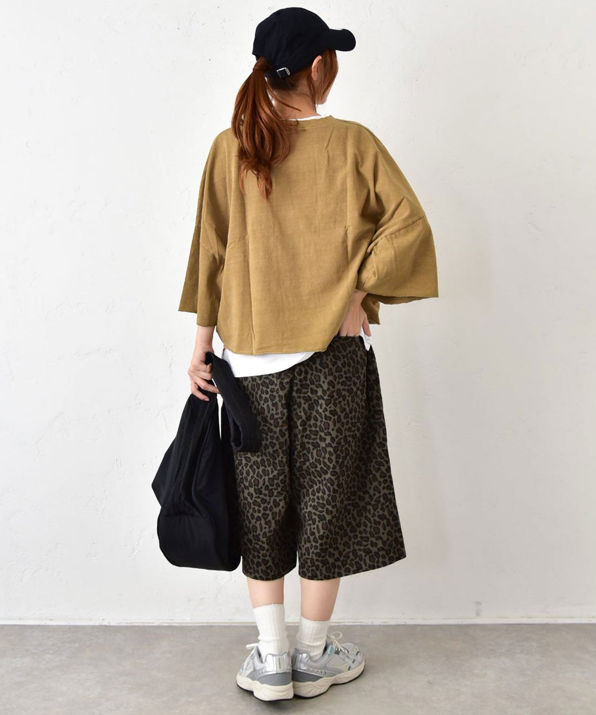  IN THE MARKET｜7分袖ロゴプリントTee [[C-2625]][C]