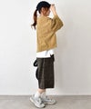  IN THE MARKET｜7分袖ロゴプリントTee [[C-2625]][C]