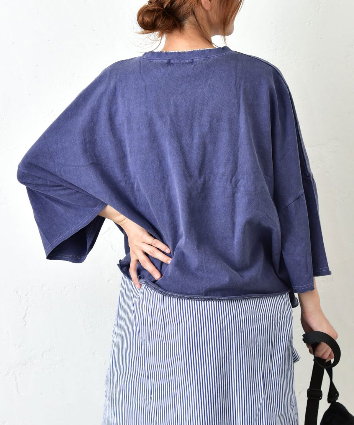  IN THE MARKET｜7分袖ロゴプリントTee [[C-2625]][C]