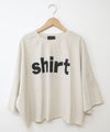  IN THE MARKET｜7分袖ロゴプリントTee [[C-2625]][C]
