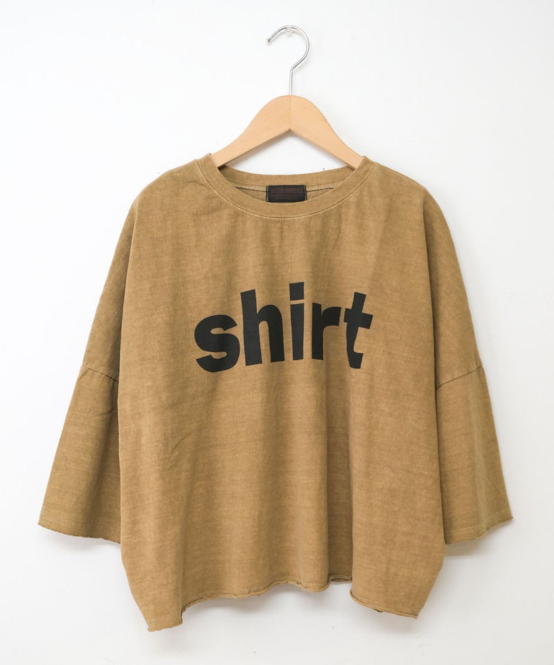  IN THE MARKET｜7分袖ロゴプリントTee [[C-2625]][C]