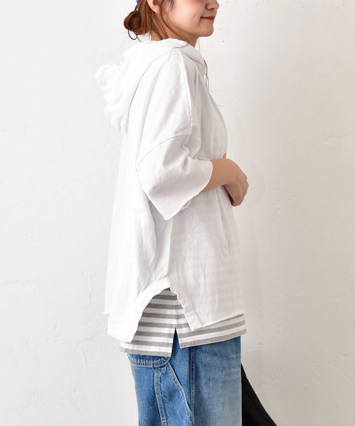IN THE MARKET｜フード付きロゴTee [[C-2624]][C]