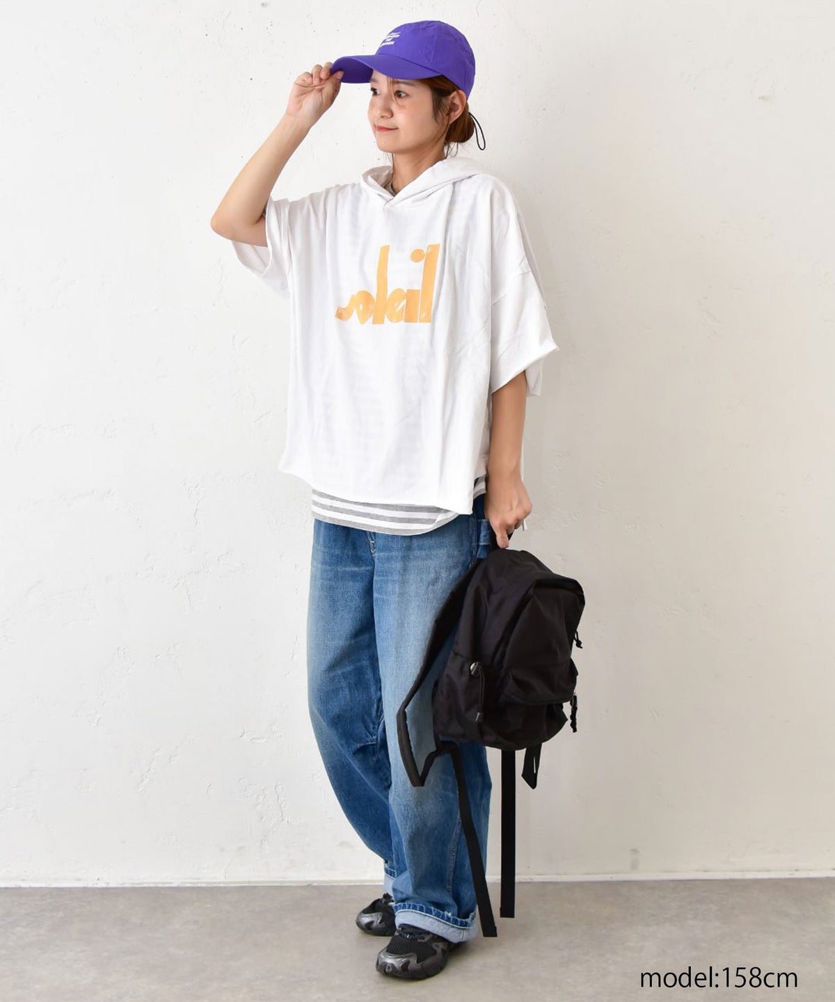 IN THE MARKET｜フード付きロゴTee [[C-2624]][C]