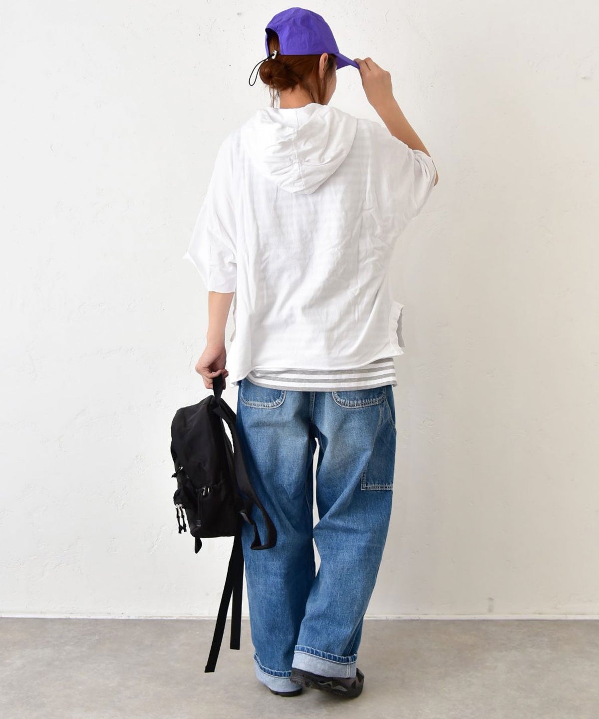 IN THE MARKET｜フード付きロゴTee [[C-2624]][C]