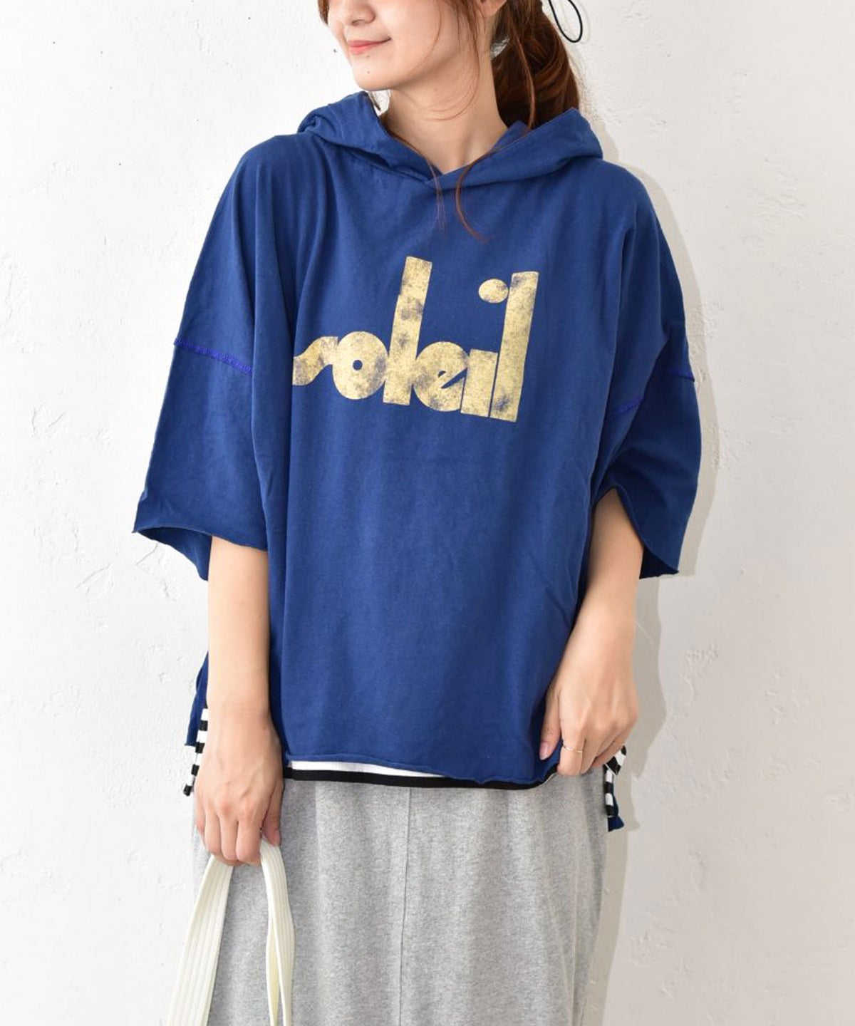 IN THE MARKET｜フード付きロゴTee [[C-2624]][C]