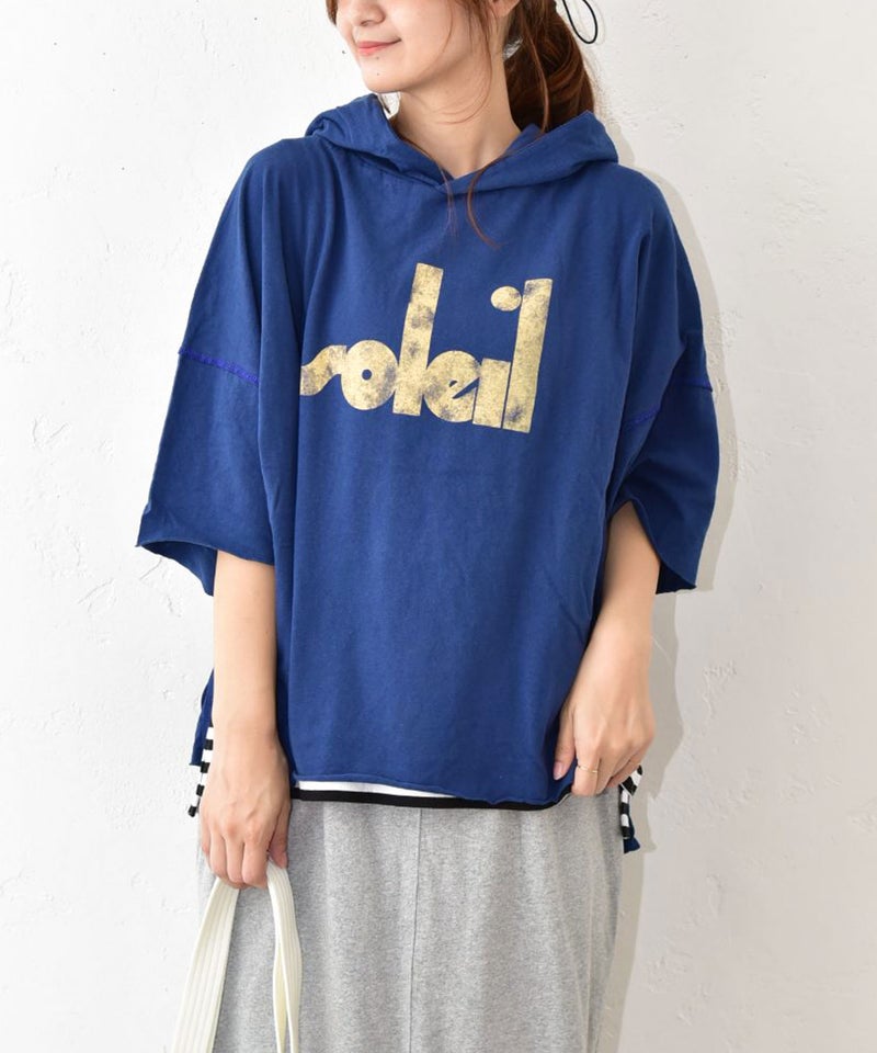 IN THE MARKET｜フード付きロゴTee [[C-2624]][C]