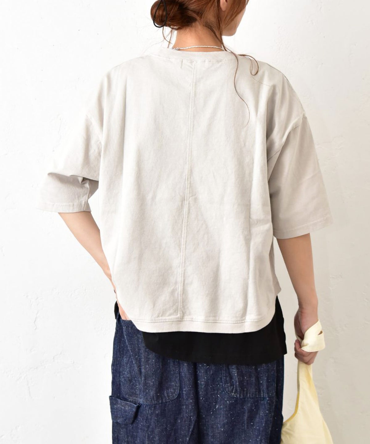 and quarter｜ヘムラウンドロゴTee [[MA-77282]][C]