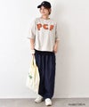 and quarter｜ヘムラウンドロゴTee [[MA-77282]][C]