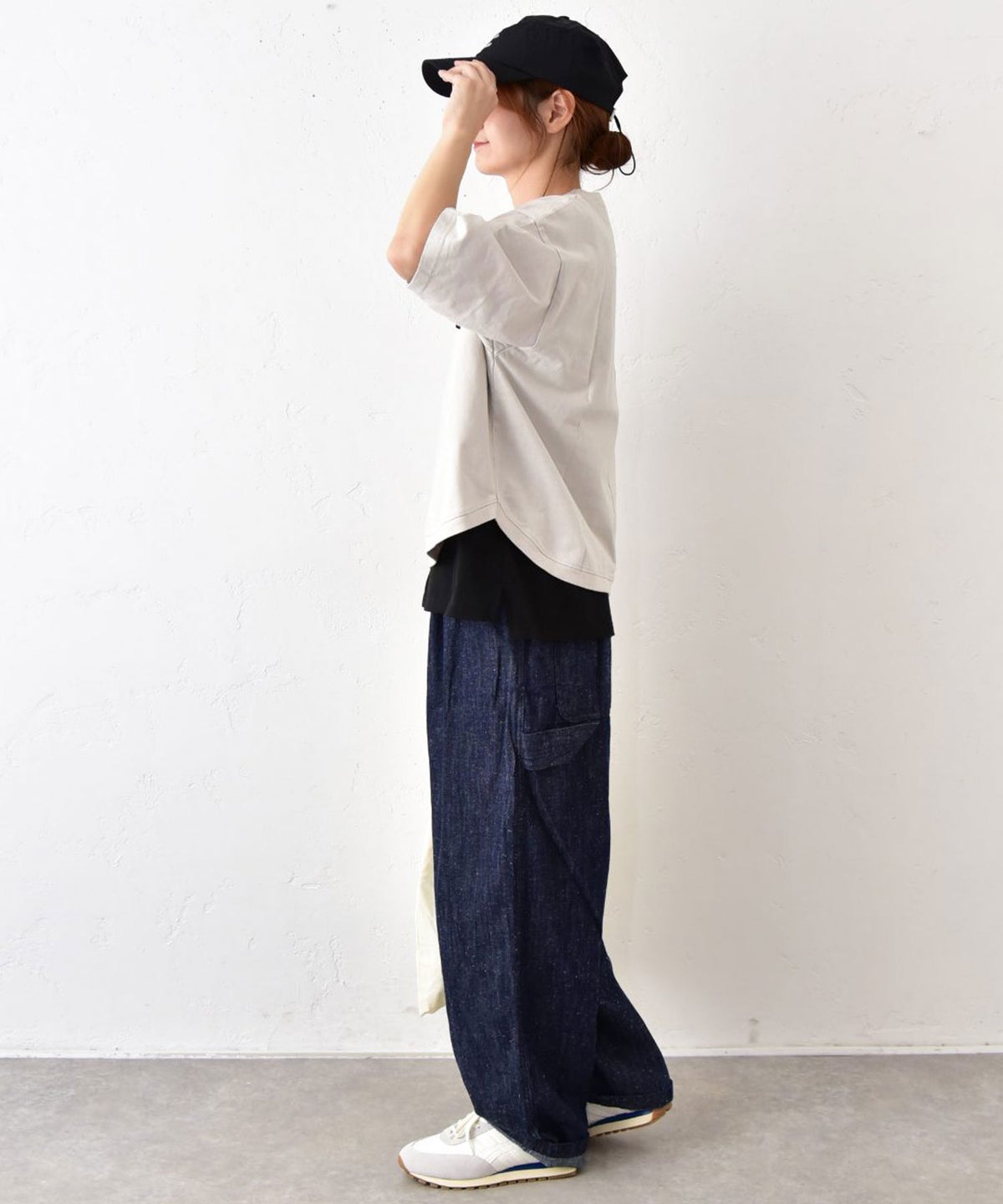 and quarter｜ヘムラウンドロゴTee [[MA-77282]][C]