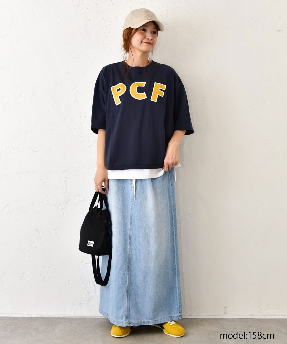 and quarter｜ヘムラウンドロゴTee [[MA-77282]][C]