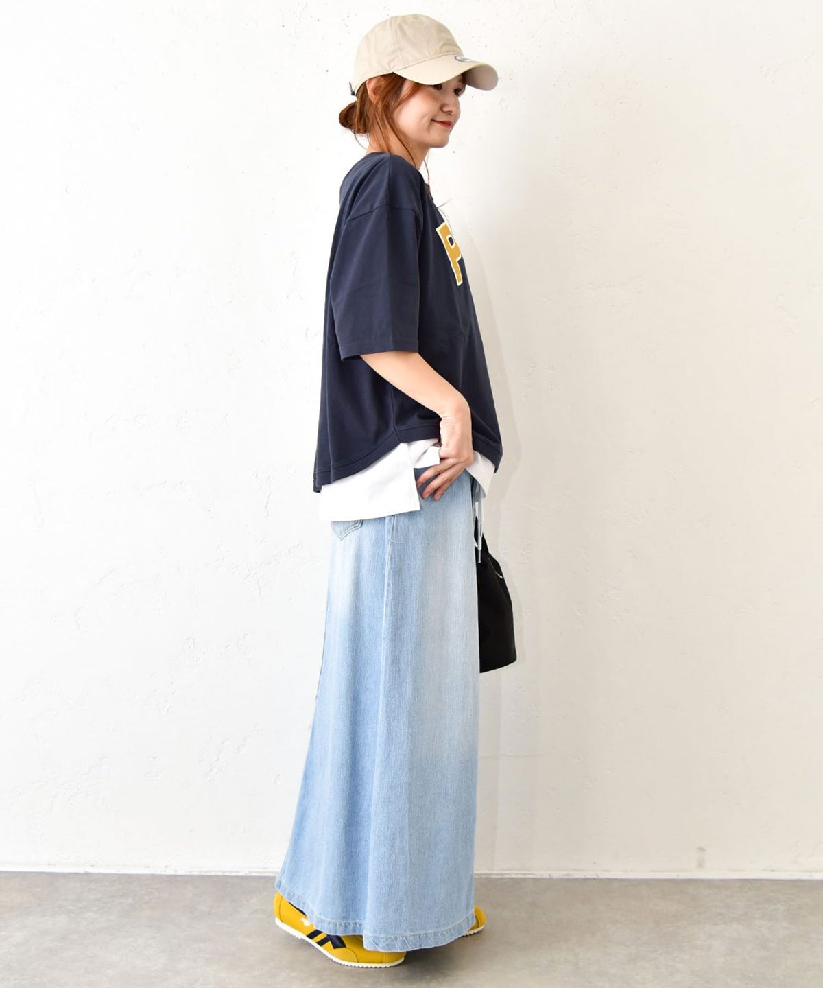 and quarter｜ヘムラウンドロゴTee [[MA-77282]][C]