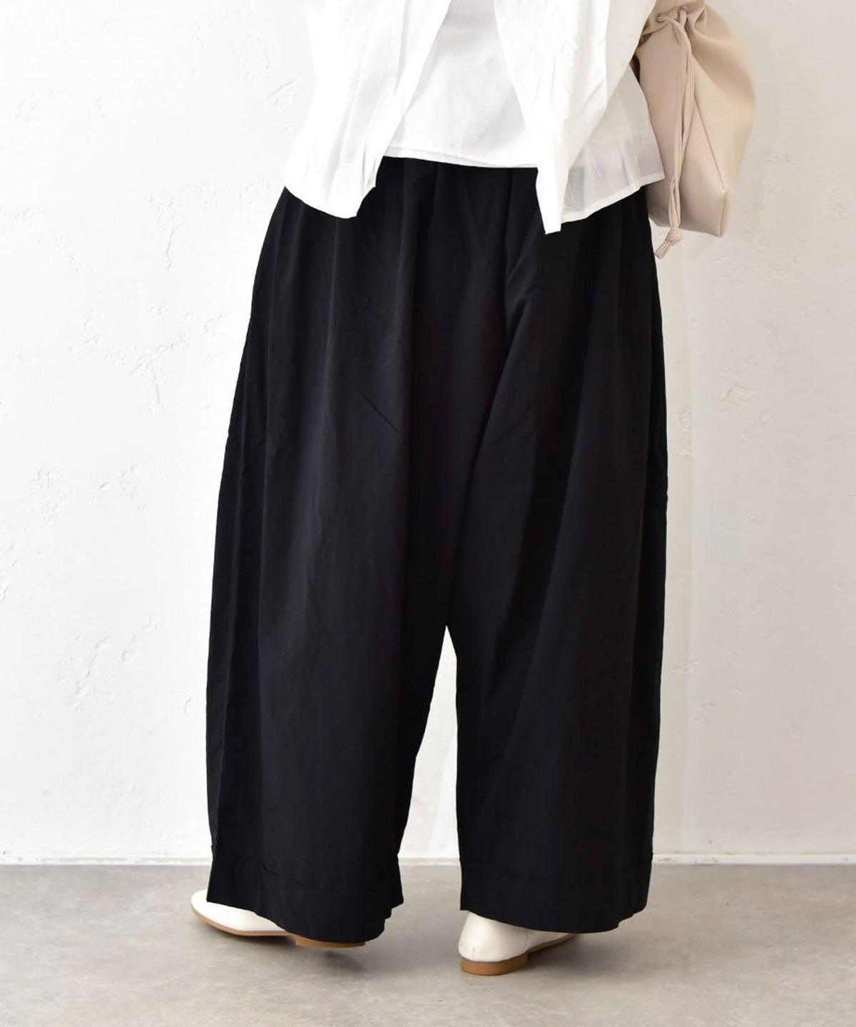hagumu｜コットンワッシャーパンツ [[C-773]][C]