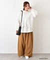 hagumu｜コットンワッシャーパンツ [[C-773]][C]