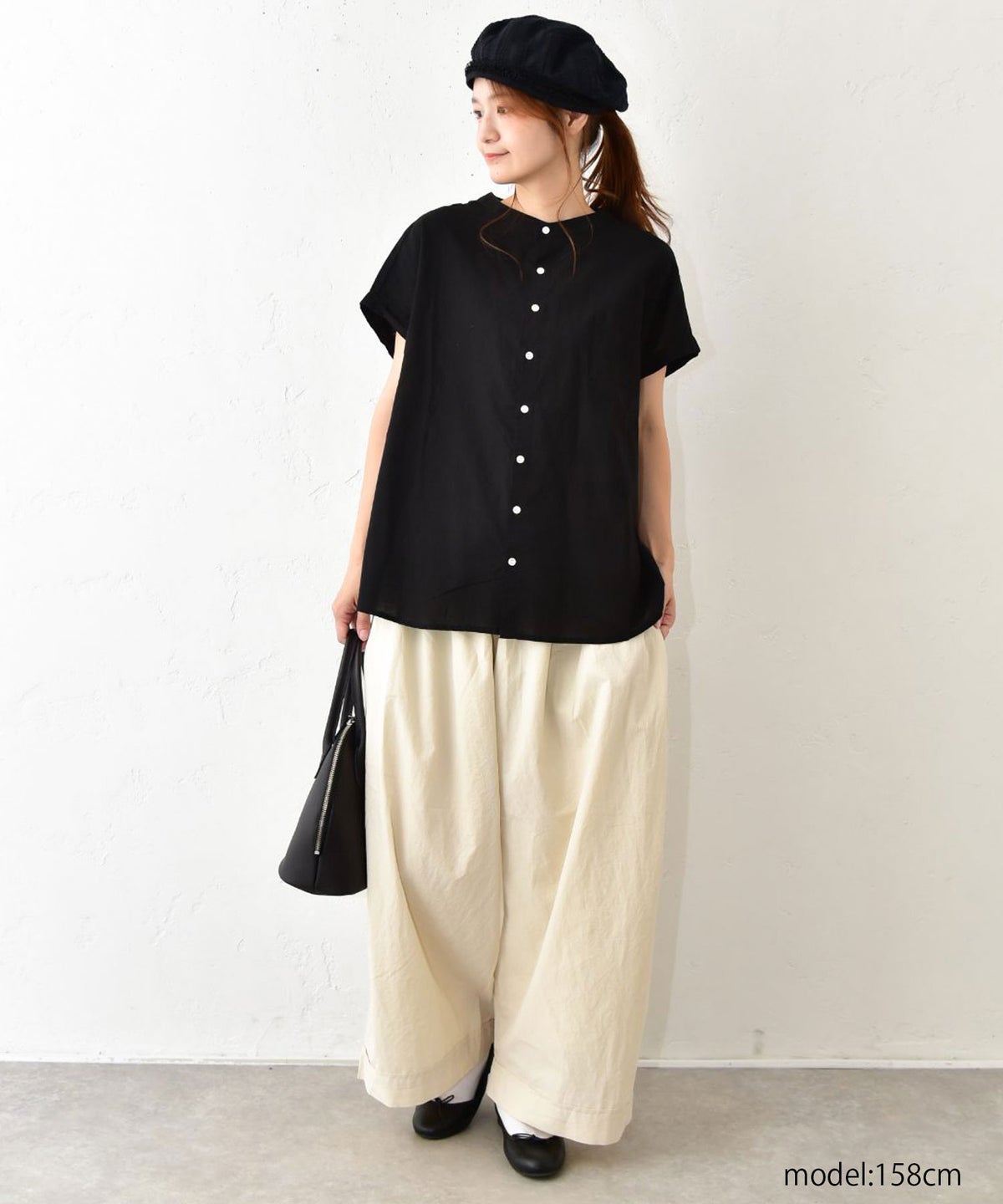 hagumu｜コットンワッシャーパンツ [[C-773]][C]