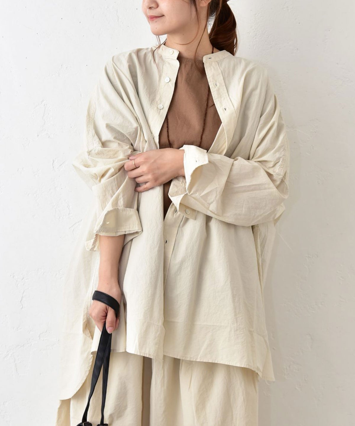 hagumu｜コットンワッシャーオーバーシャツ [[C-774]][C]